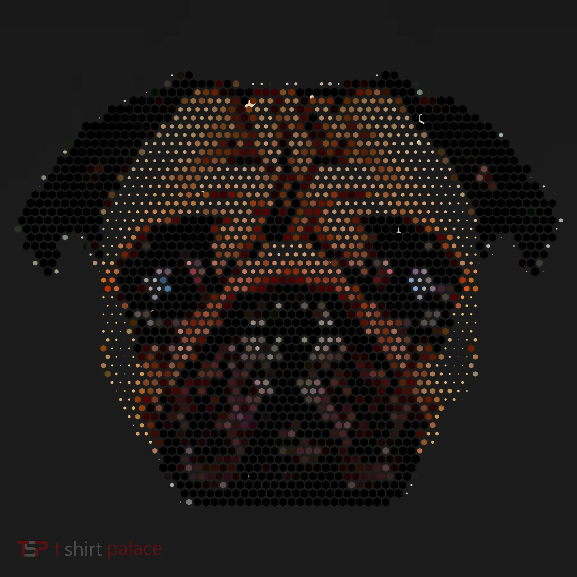Pixelated Pug Dog Doggie Tank