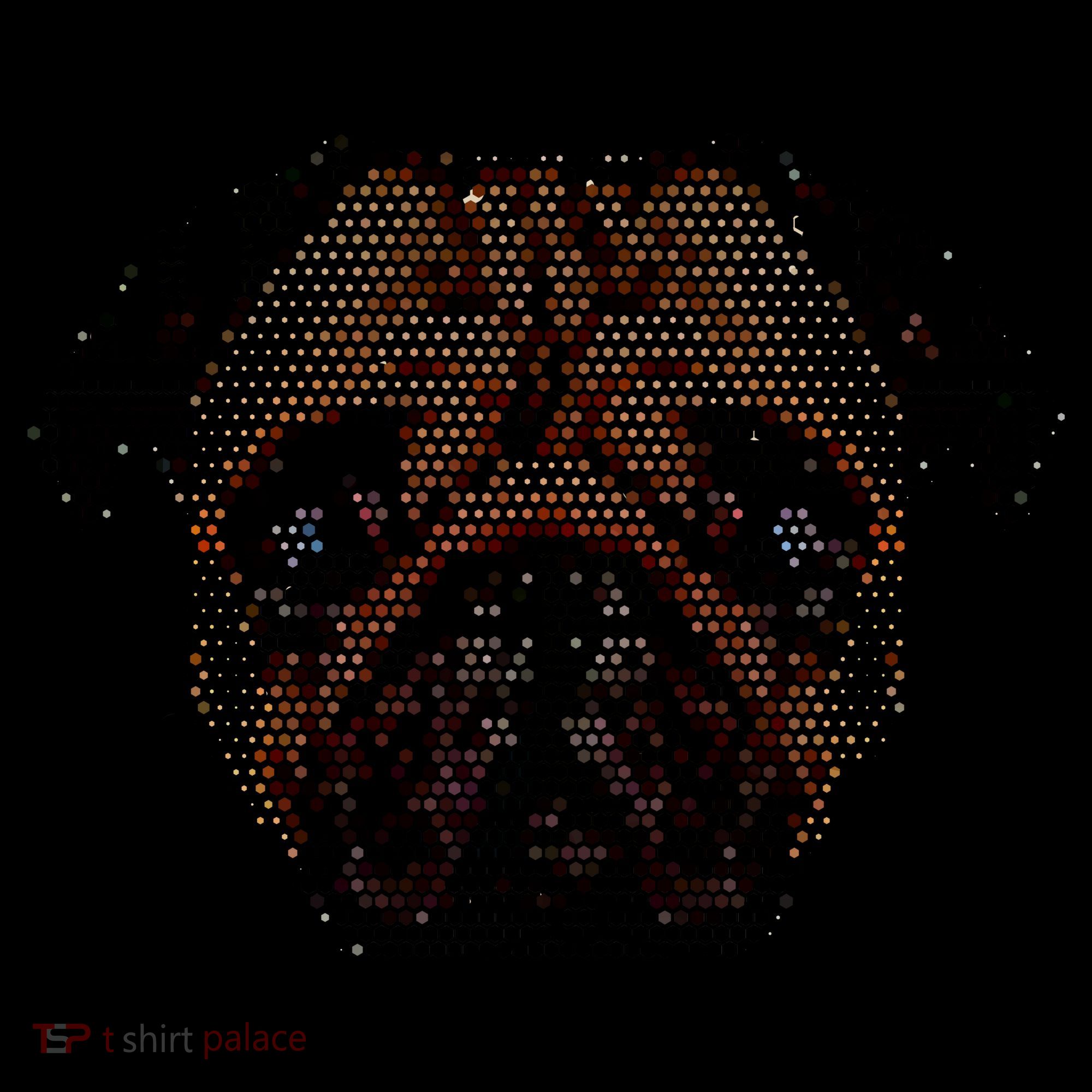 Pixelated Pug Dog Women's Long Sleeve Shirt