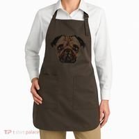 Pixelated Pug Dog Apron thumb 2