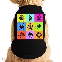 Pixelated Robot Collection Doggie Tank thumb 0