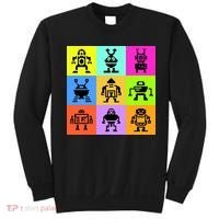 Pixelated Robot Collection Sweatshirt thumb 0