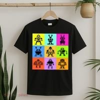 Pixelated Robot Collection T-Shirt thumb 2