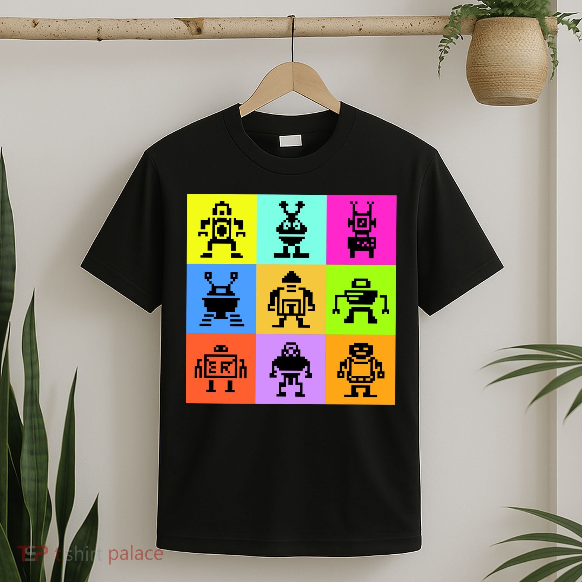 Pixelated Robot Collection T-Shirt