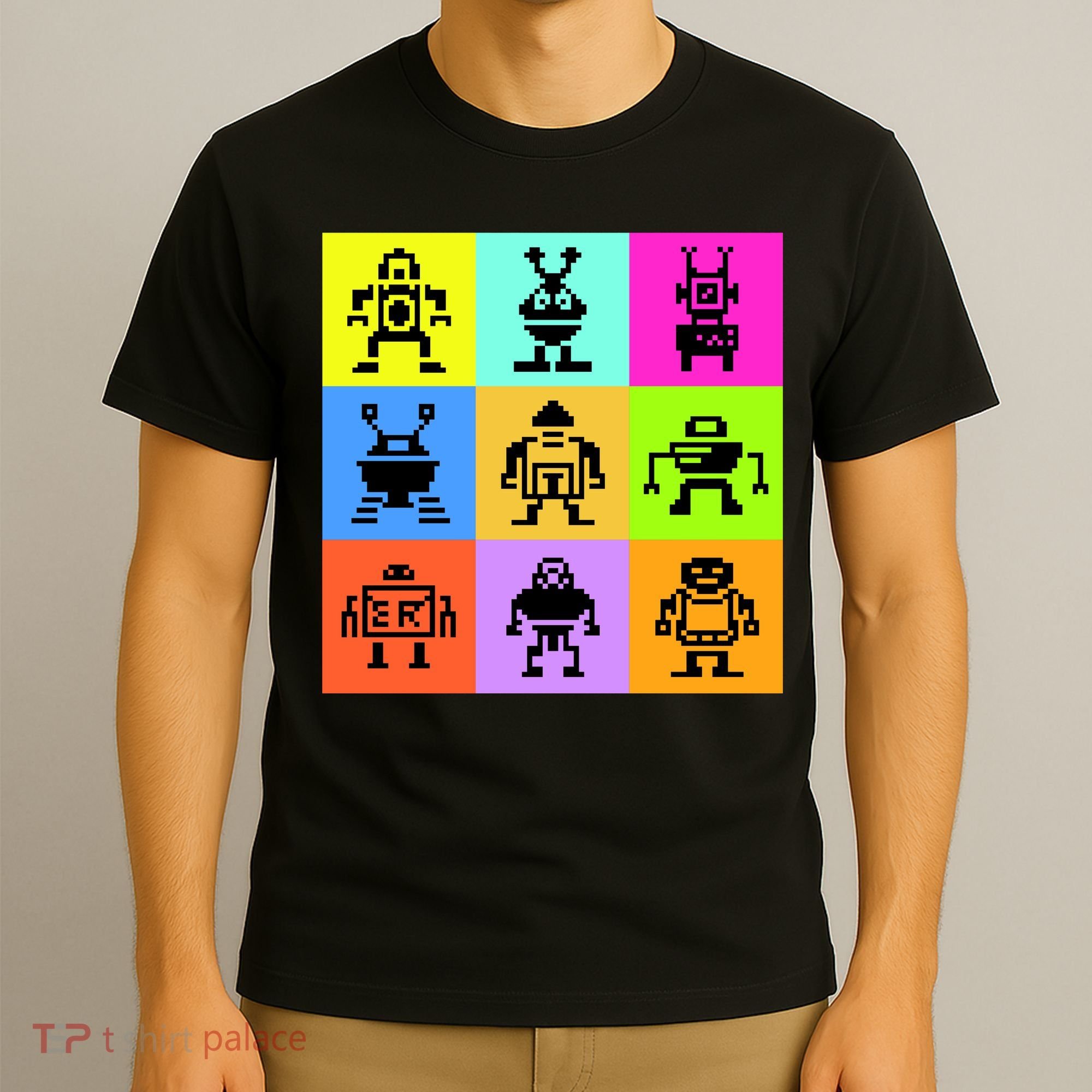 Pixelated Robot Collection T-Shirt