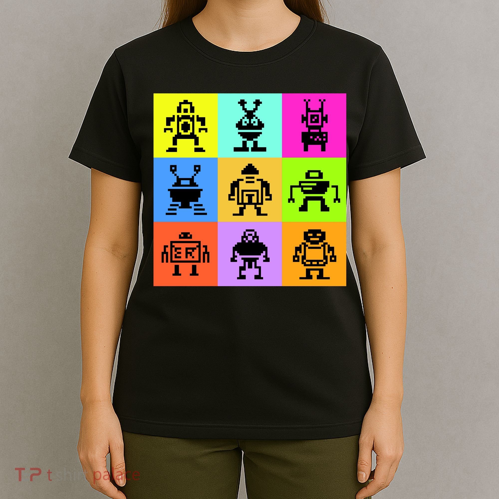 Pixelated Robot Collection T-Shirt