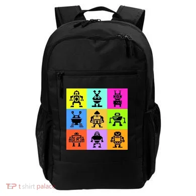 Pixelated Robot Collection Backpack