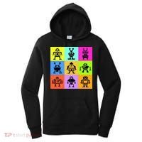 Pixelated Robot Collection Women's Hoodie thumb 0