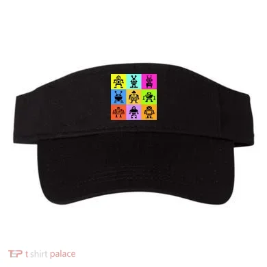 Pixelated Robot Collection Visor