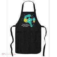 Pickleball If You Want A Soft Serve Go Get Ice Cream Funny Apron thumb 0