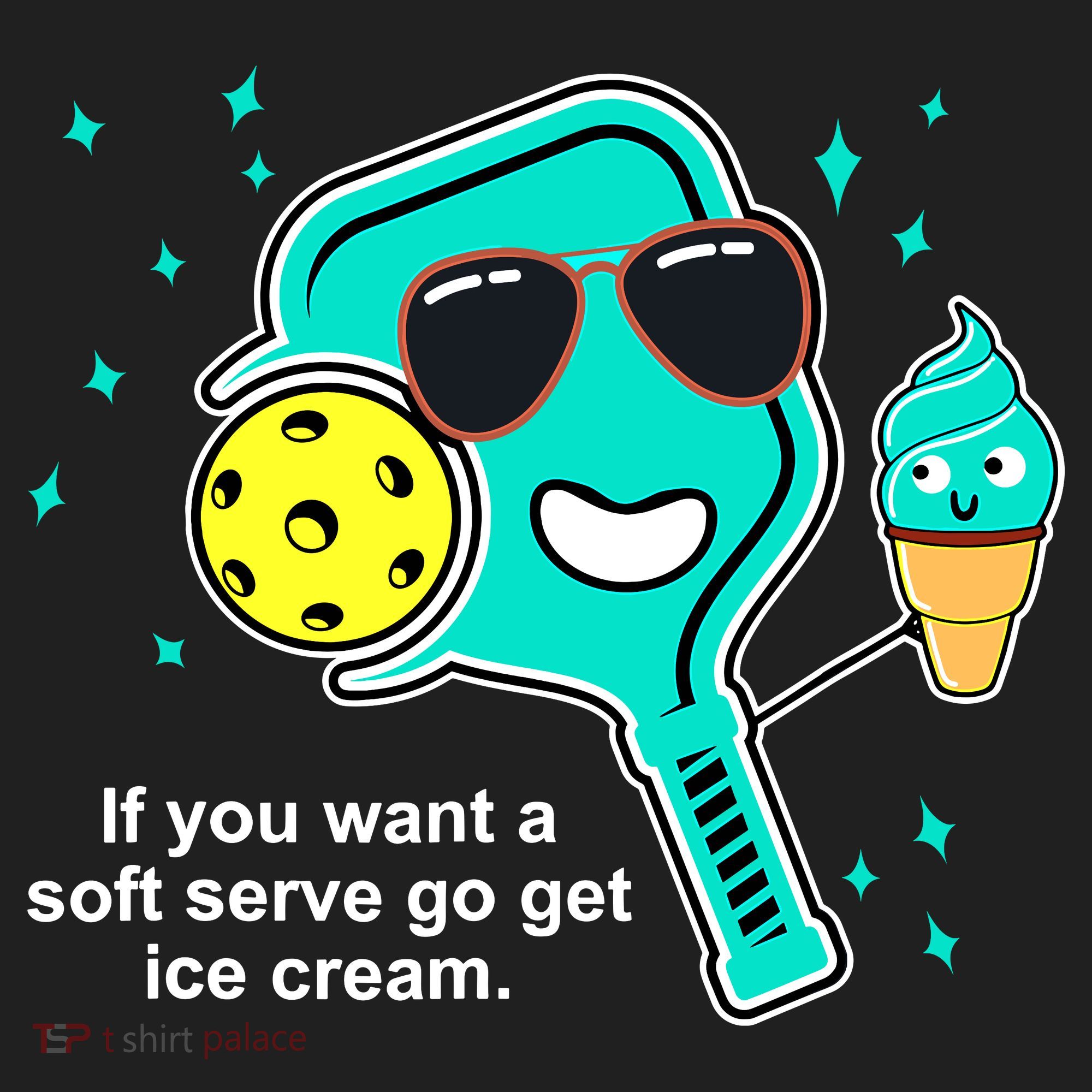 Pickleball If You Want A Soft Serve Go Get Ice Cream Funny Beanie