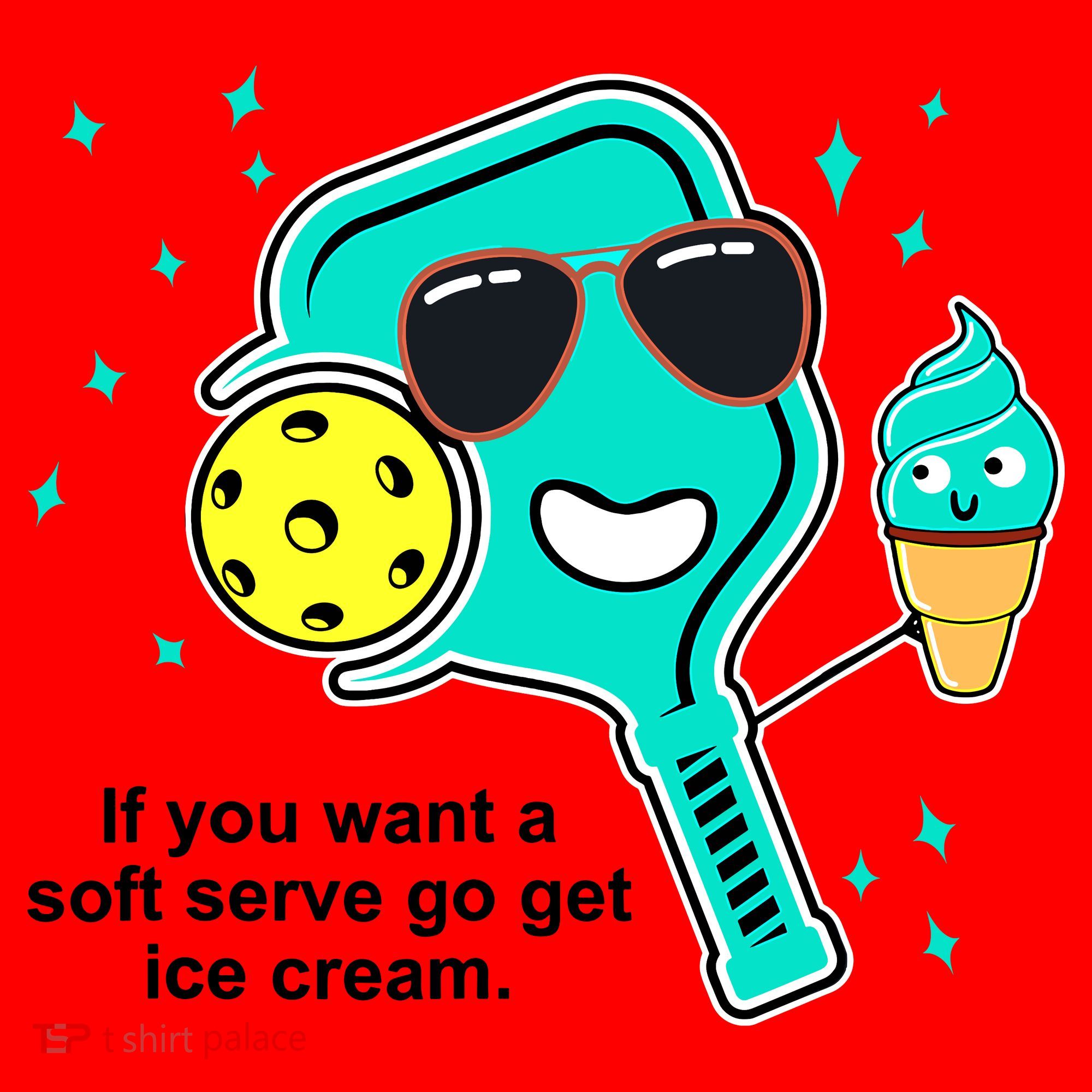Pickleball If You Want A Soft Serve Go Get Ice Cream Funny Santa Hat