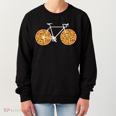 Pizza Bicycle  Women's Sweatshirt