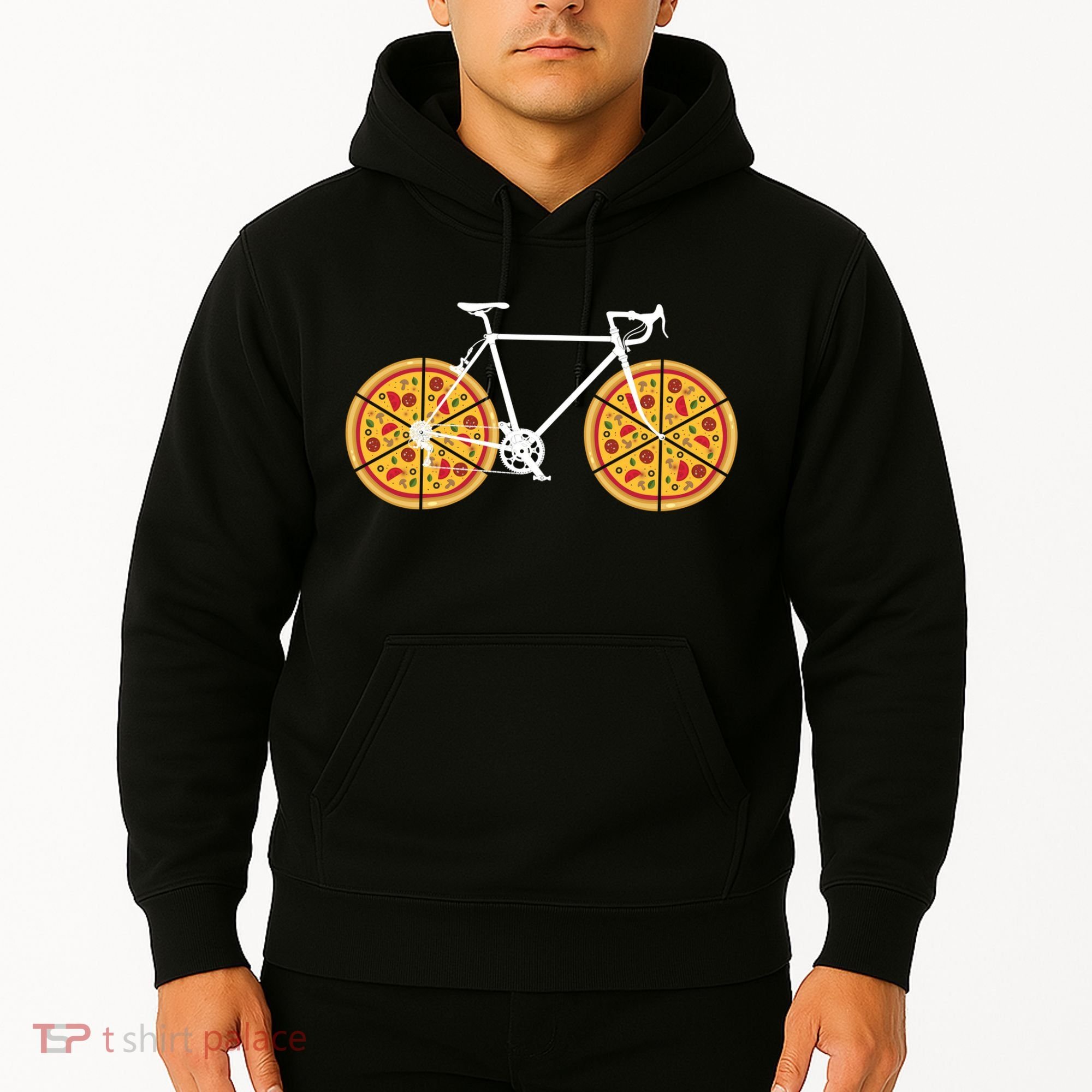 Pizza Bicycle  Hoodie