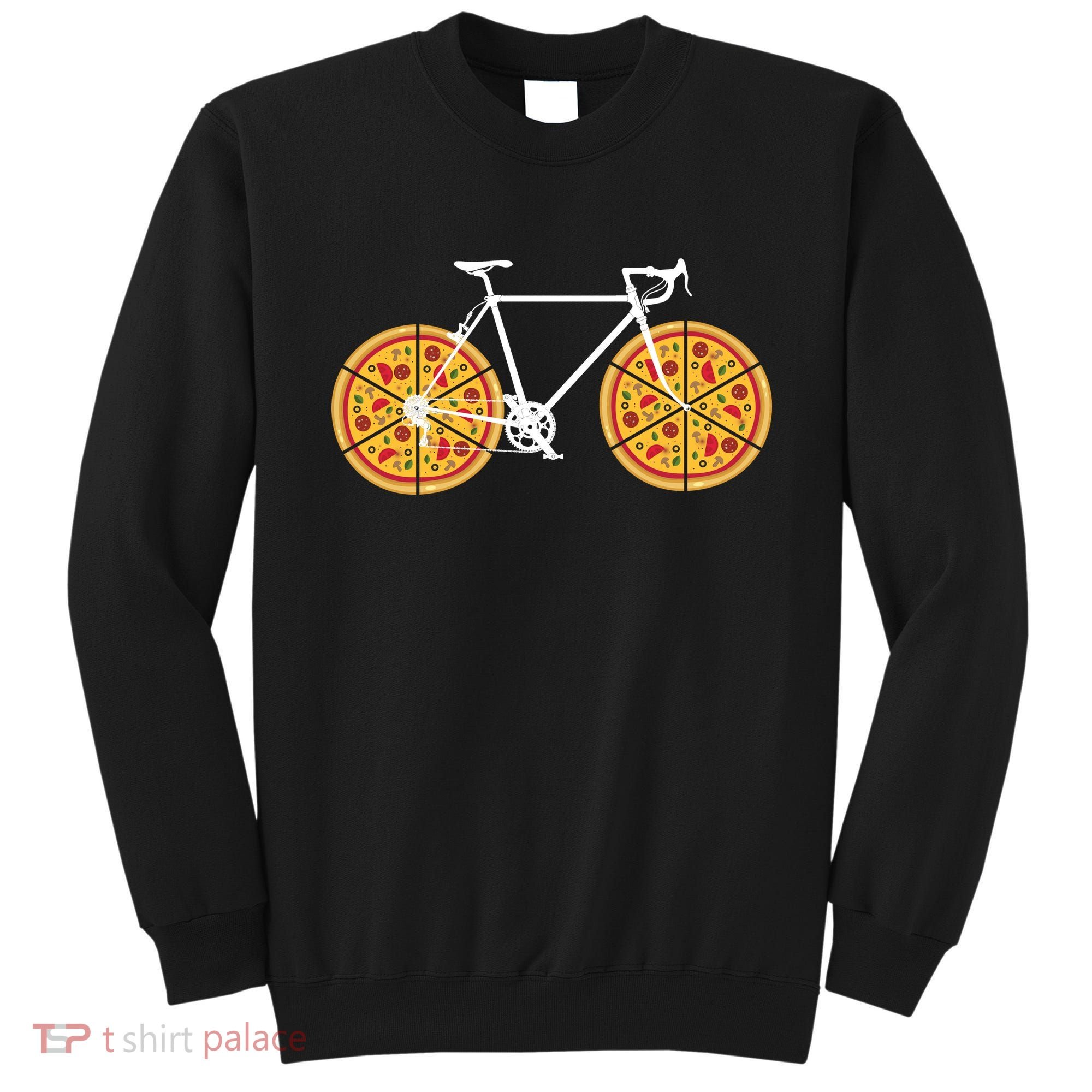 Pizza Bicycle  Sweatshirt