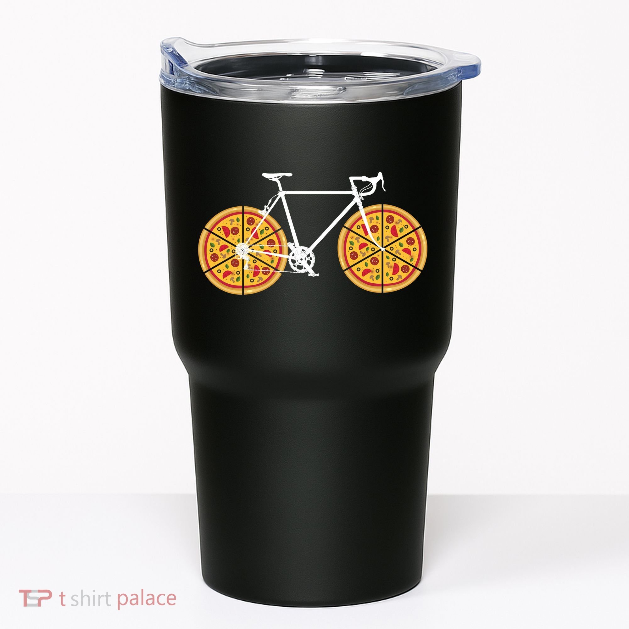 Pizza Bicycle  Tumbler