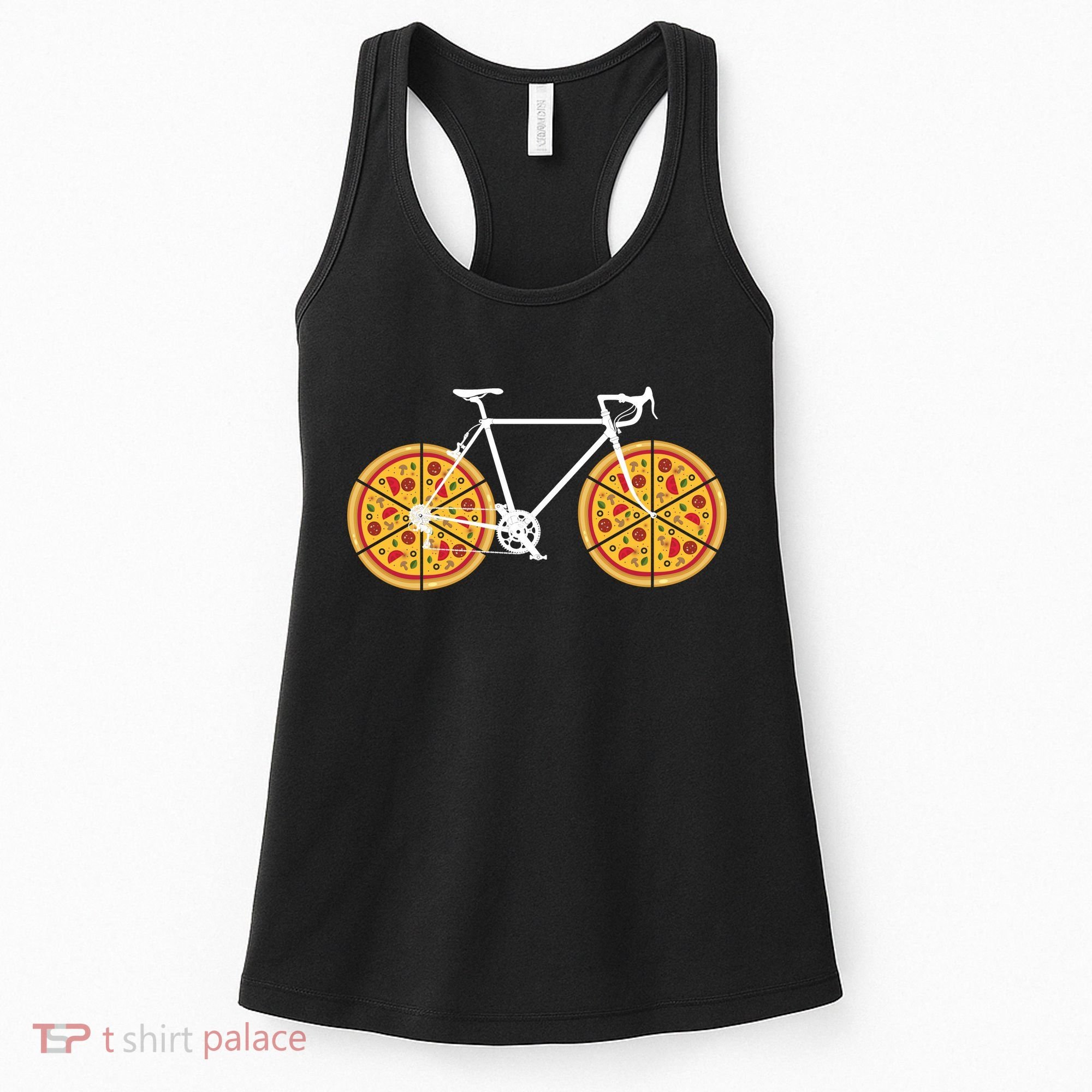 Pizza Bicycle  Women's Tank Top