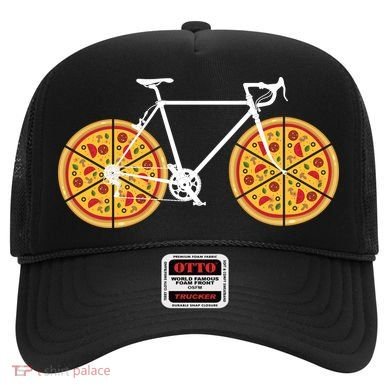 Pizza Bicycle  Hat