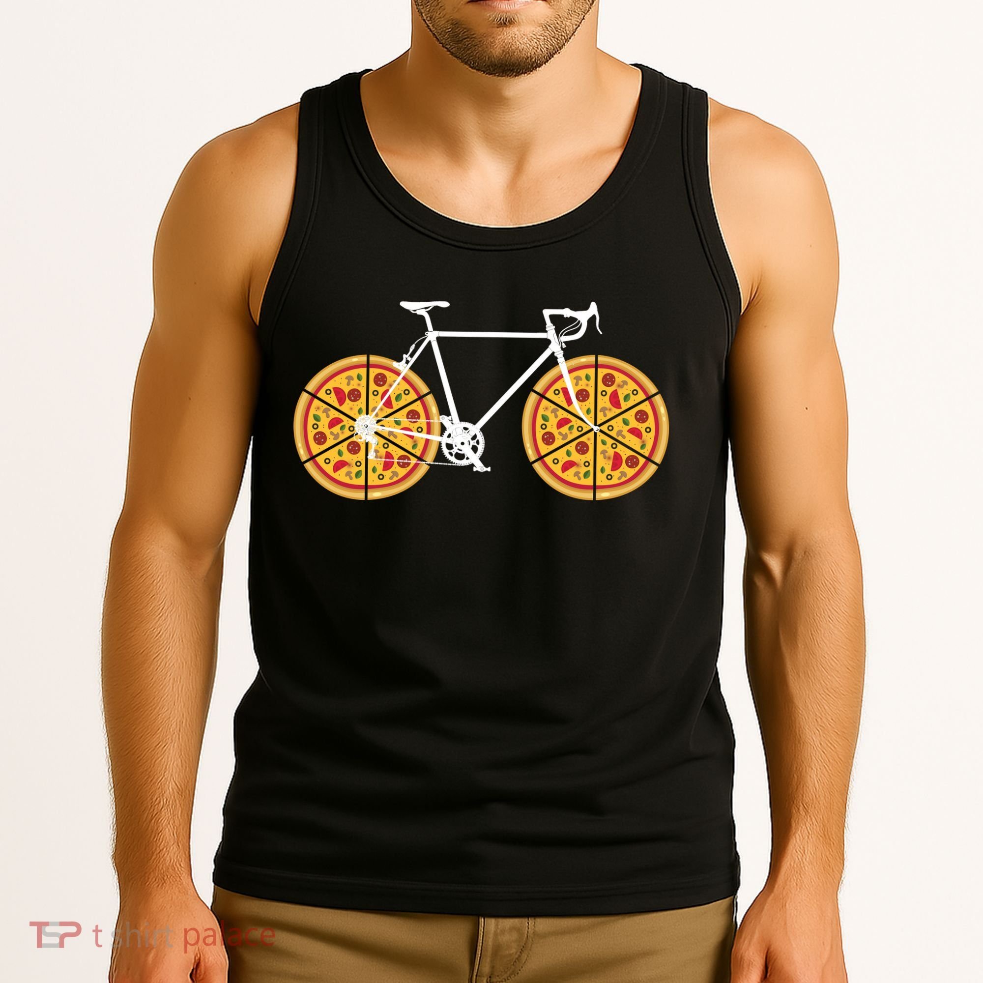 Pizza Bicycle  Tank Top