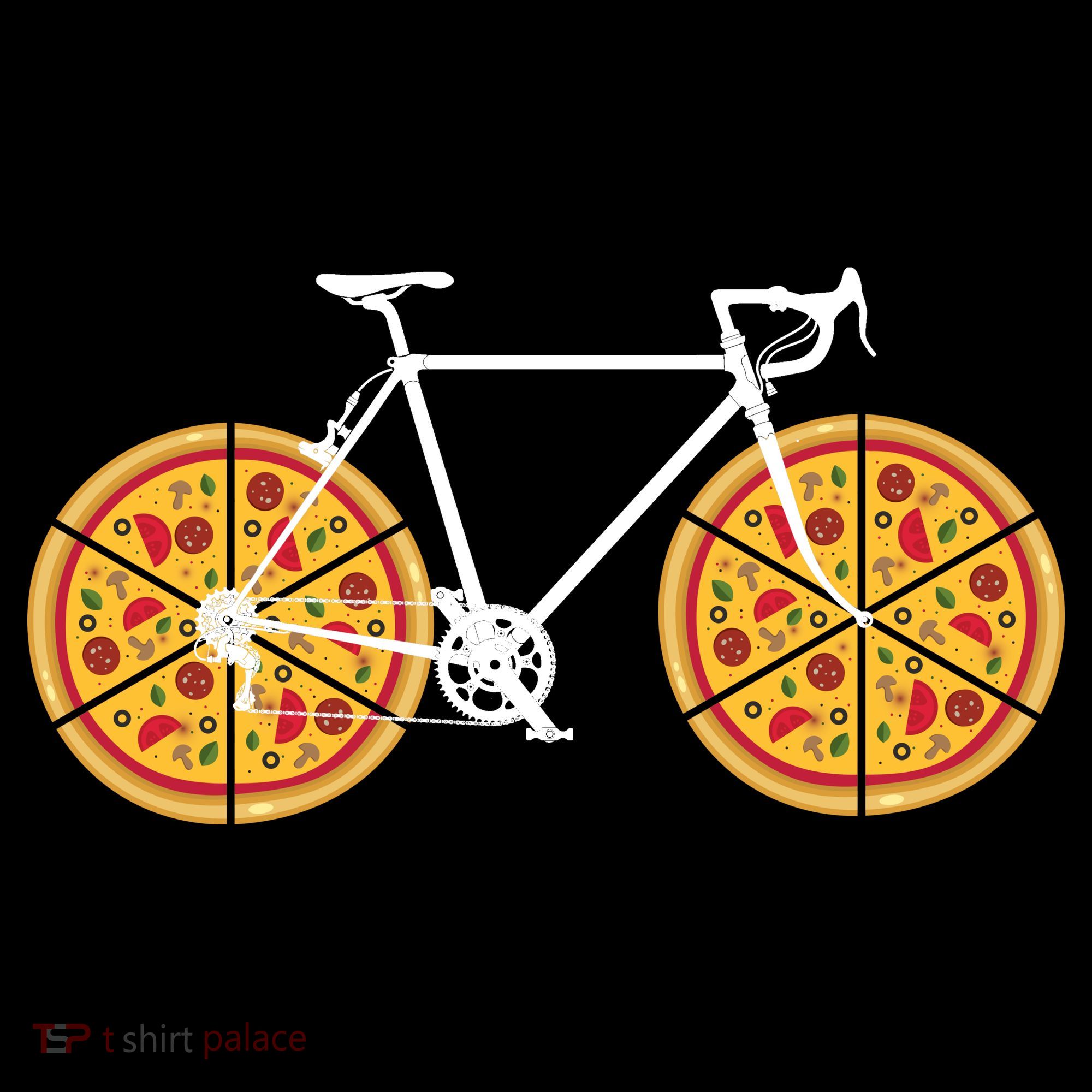 Pizza Bicycle  Tank Top