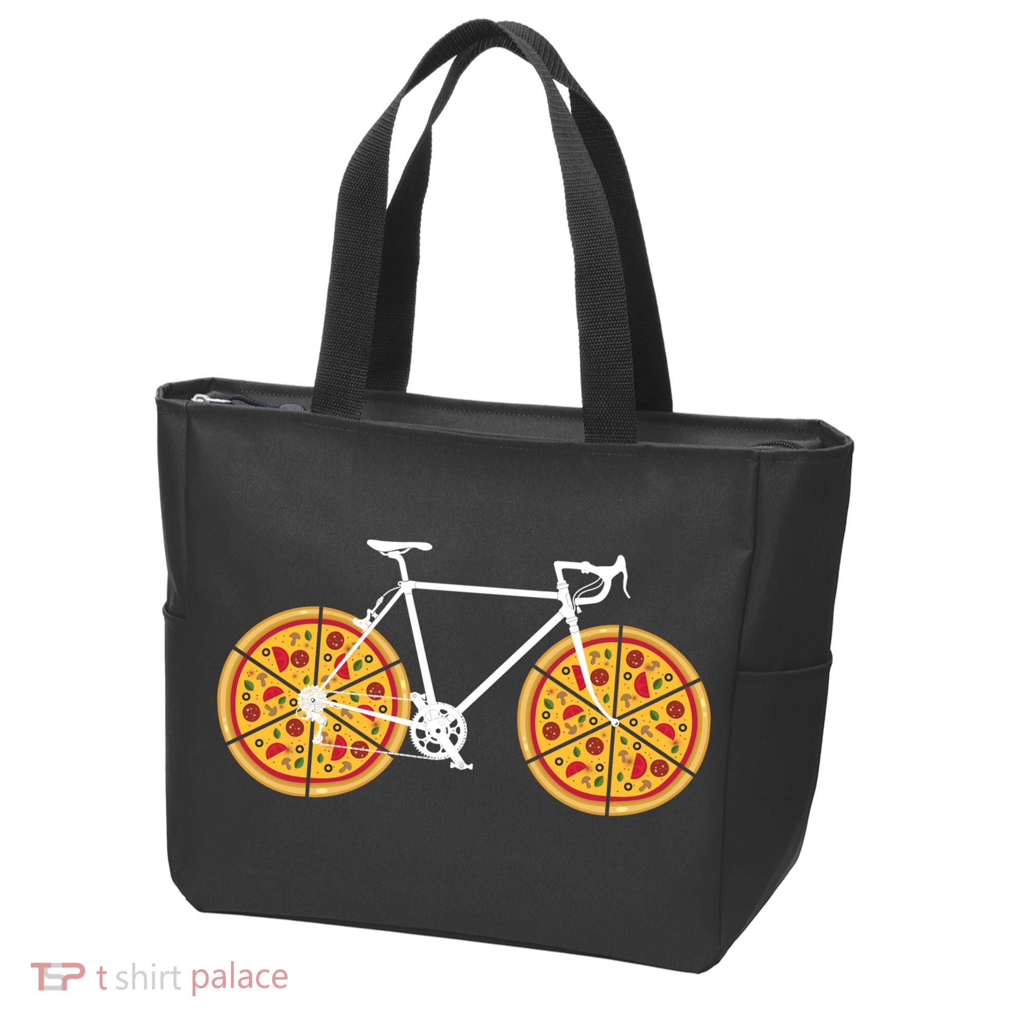 Pizza Bicycle  Tote Bag