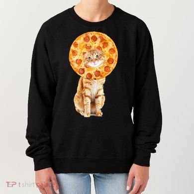 Pizza Cat Women's Sweatshirt
