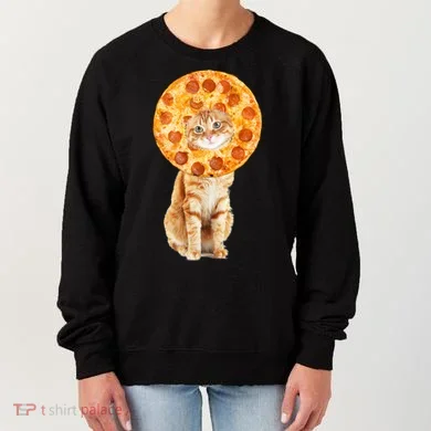 Pizza Cat Women's Sweatshirt