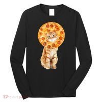Pizza Cat Long Sleeve Shirt thumb 0