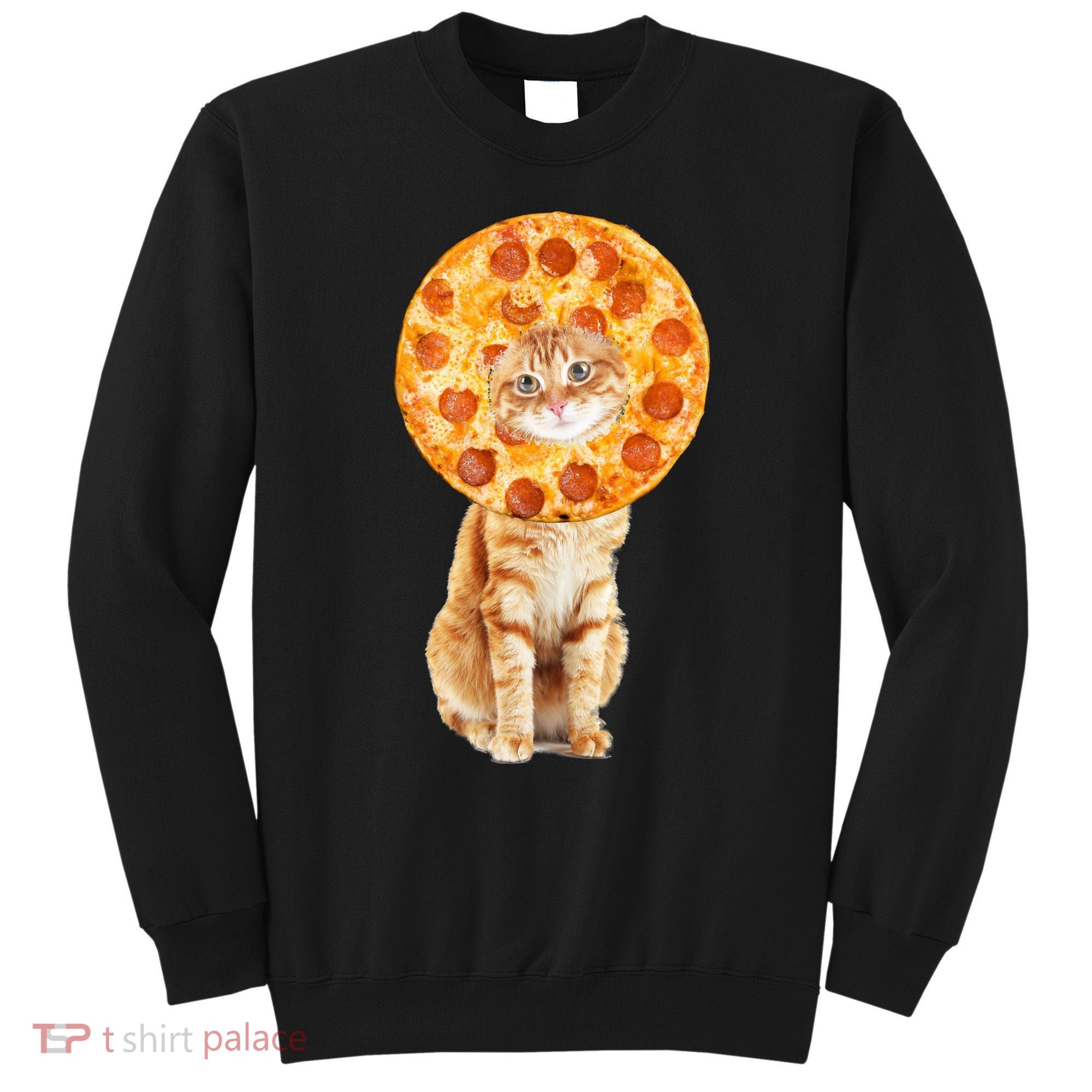 Pizza Cat Sweatshirt