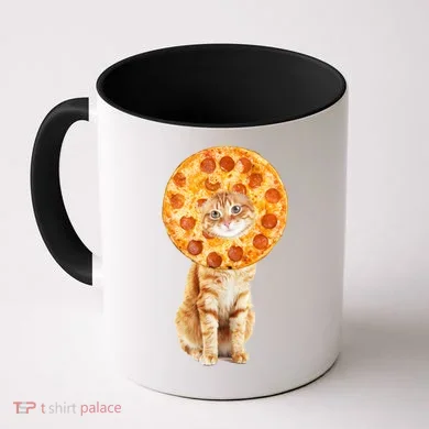Pizza Cat Coffee Mug