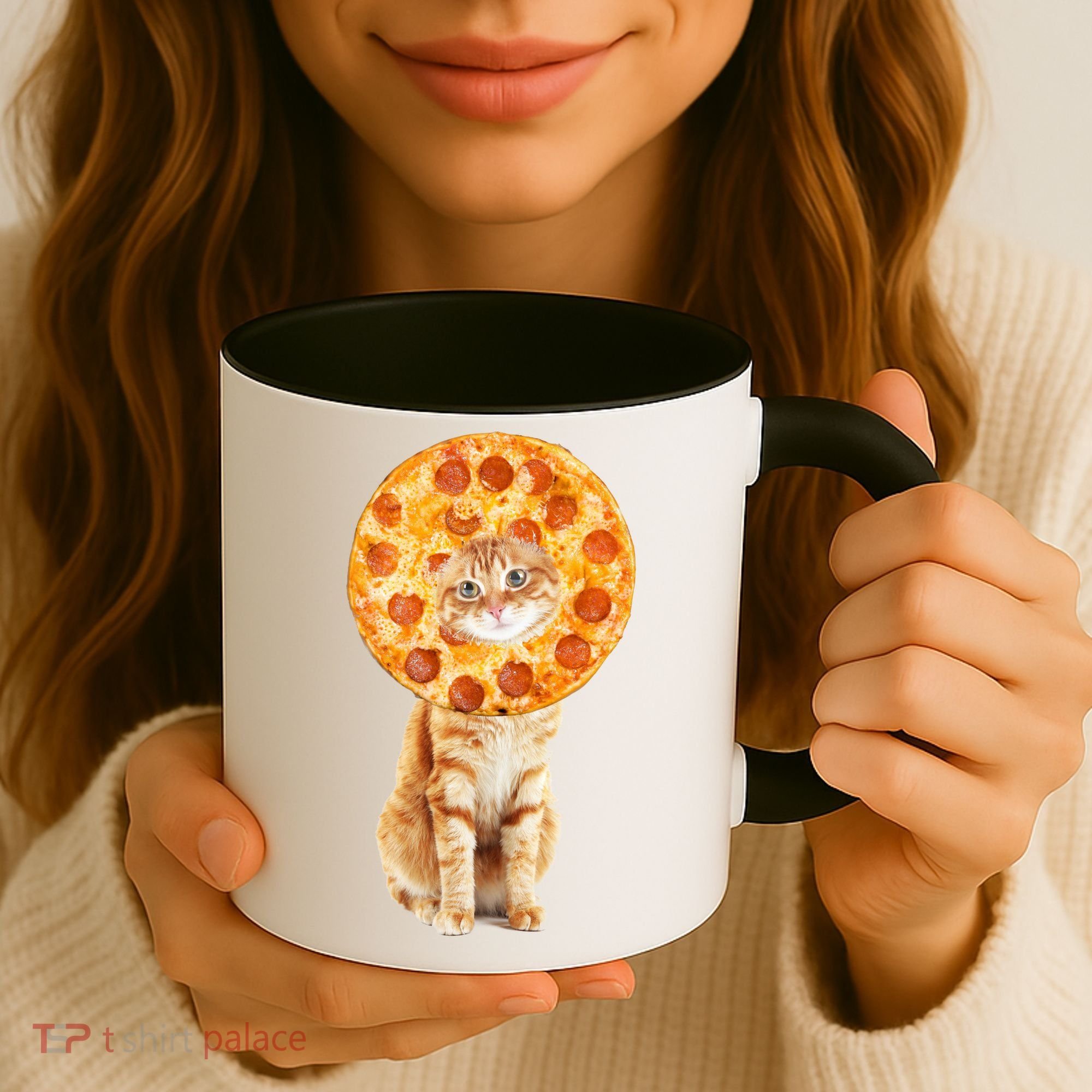 Pizza Cat Coffee Mug