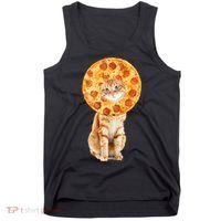 Pizza Cat Tank Top thumb 0