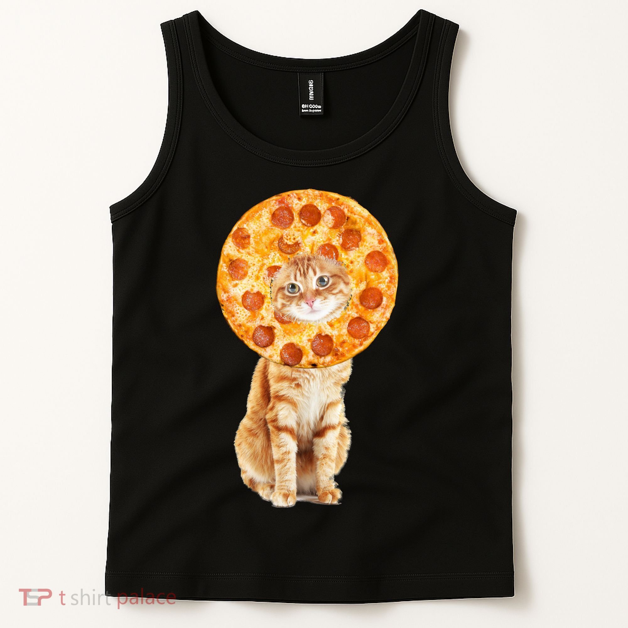 Pizza Cat Tank Top