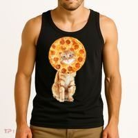 Pizza Cat Tank Top thumb 3