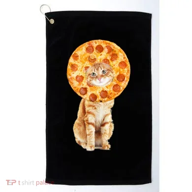 Pizza Cat Golf Towel