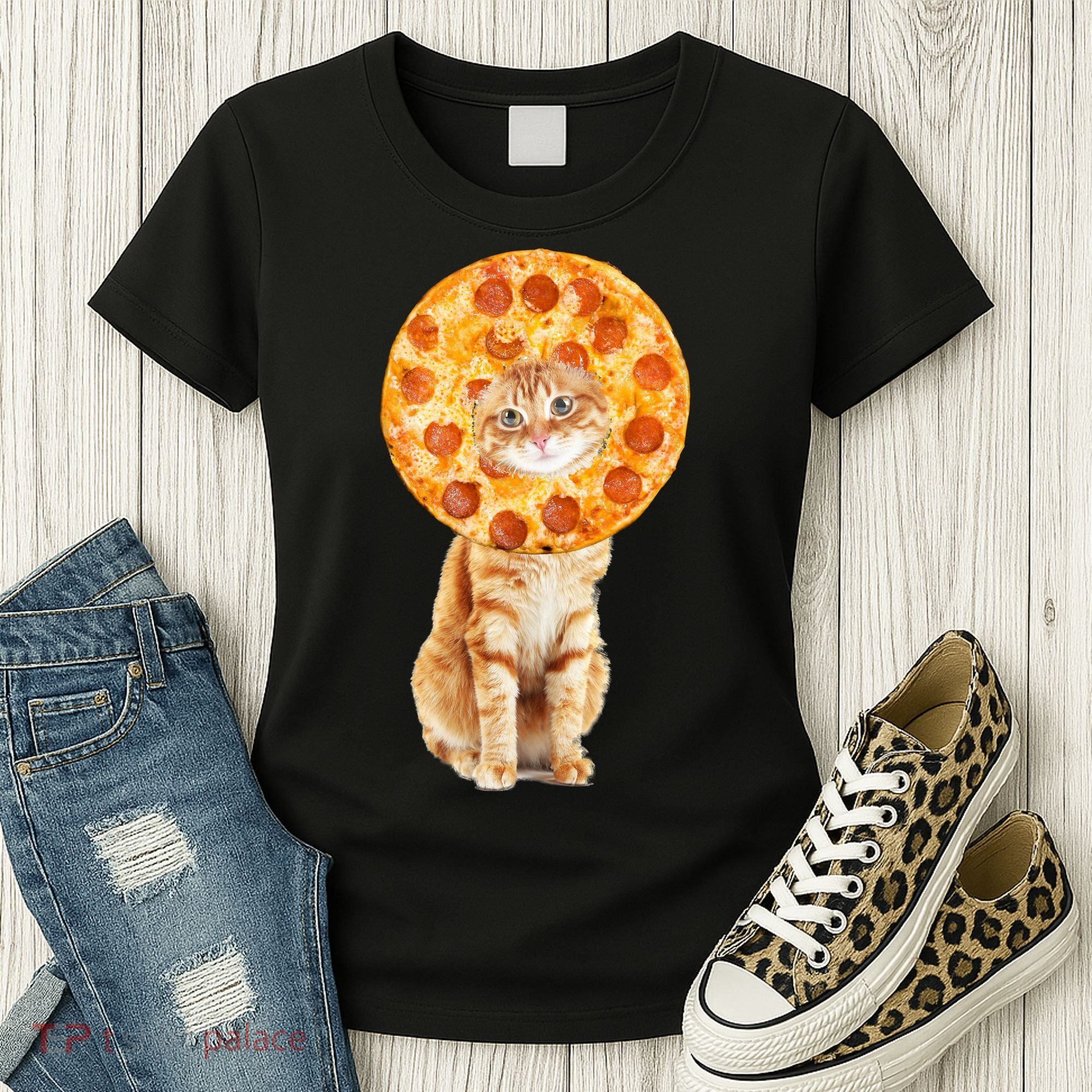 Pizza Cat Women's T-Shirt