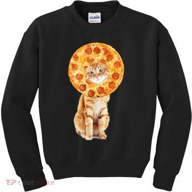 Pizza Cat Kids Sweatshirt