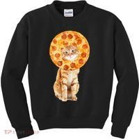 Pizza Cat Kids Sweatshirt thumb 0