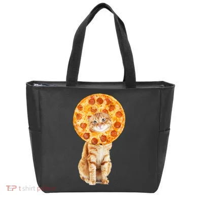 Pizza Cat Tote Bag