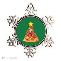 Pizza Christmas Tree Star Ornament thumb 0