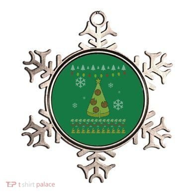 Pizza Christmas Tree Ugly Ornament