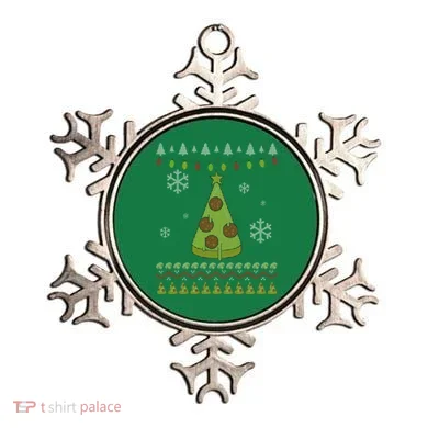 Pizza Christmas Tree Ugly Ornament