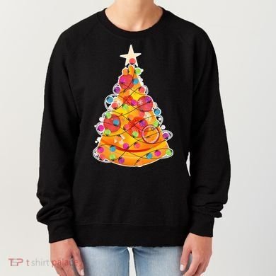 Pizza Crustmas Tree Women's Sweatshirt