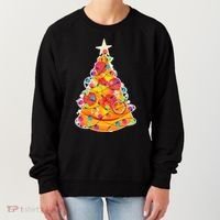 Pizza Crustmas Tree Women's Sweatshirt thumb 0