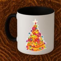 Pizza Crustmas Tree Coffee Mug thumb 2