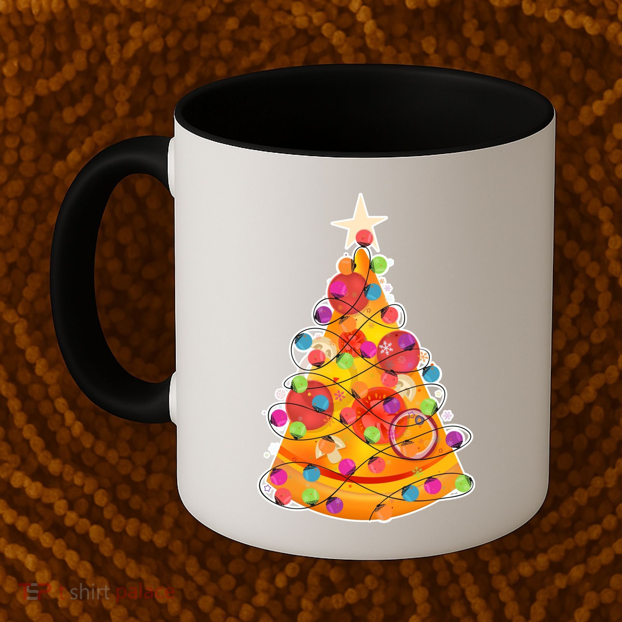 Pizza Crustmas Tree Coffee Mug