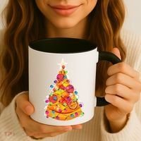 Pizza Crustmas Tree Coffee Mug thumb 3