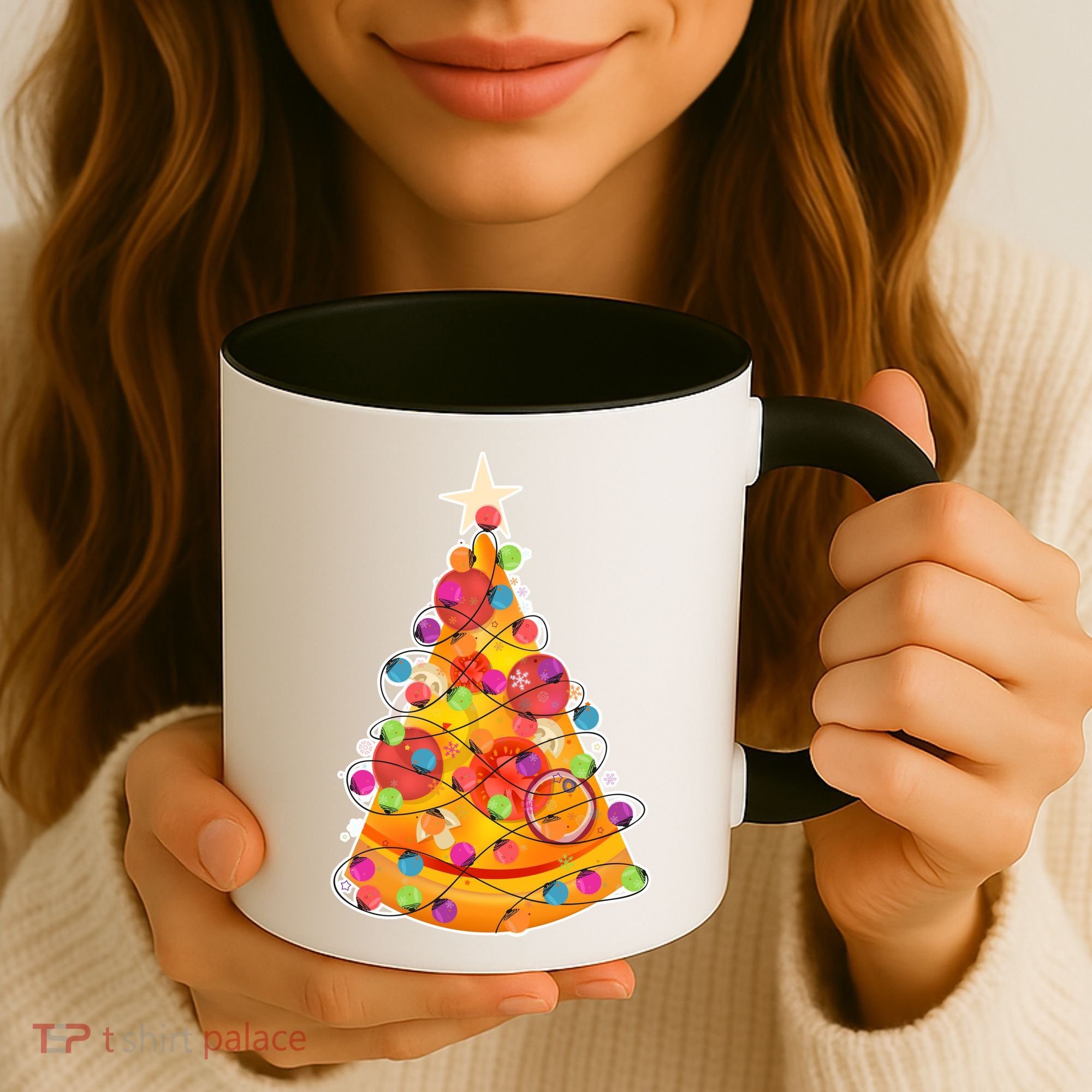 Pizza Crustmas Tree Coffee Mug