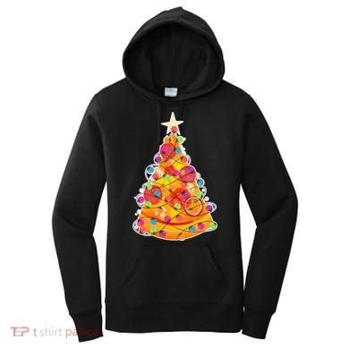 Pizza Crustmas Tree Women's Hoodie