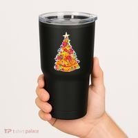 Pizza Crustmas Tree Tumbler thumb 2
