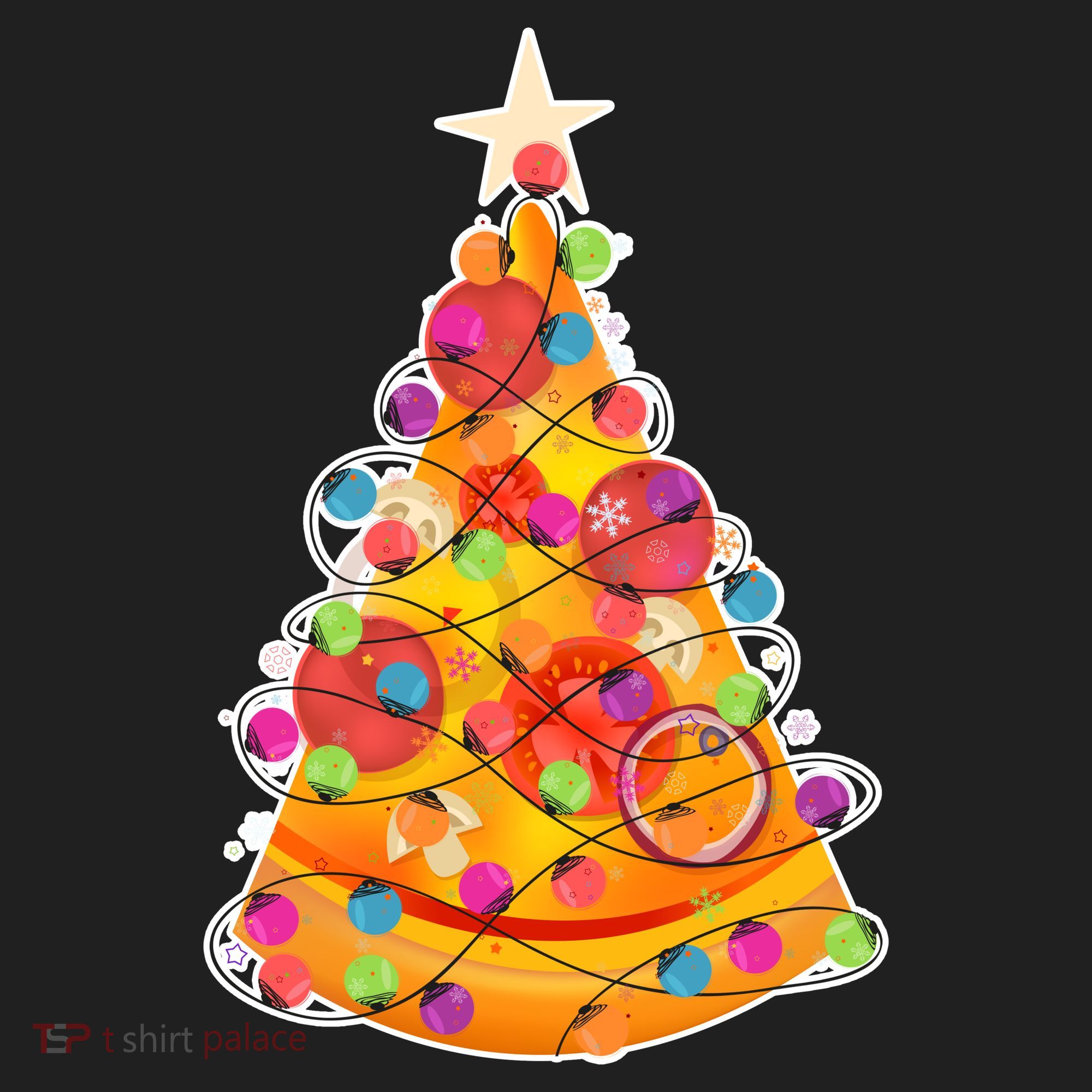 Pizza Crustmas Tree Hat